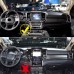 Free Shipping ABS Carbon Style Dashboard Console Navigation Cover Trim for Dodge Ram 1500 2019-2021