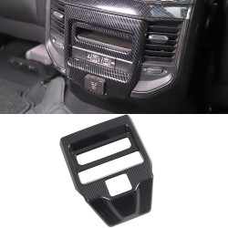 Free Shipping Carbon Style Rear Air Vent Cover Trim For Dodge Ram 1500 2019-2021