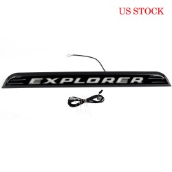 Only ship to US!!!Free Shipping LED Badge Rear Trunk Tailgate Molding Trim Strip For Ford Explorer 2020-2021