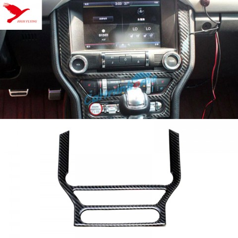 Free Shipping Carbon Fiber Middle Console Panel Cover Trim 1pcs For Ford Mustang 2015-2019 Free Shipping Carbon Fiber Middle Console Panel Cover Trim 1pcs For Ford Mustang 2015-2019