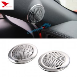 Free Shipping Interior Door Stereo Speaker Cover Trim 2pcs for Ford Mustang 2015-2019
