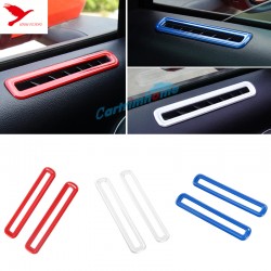 Free Shipping Inner Door Upper Air Condition Vent Cover Trim 2pcs For Ford Mustang 2015 - 2019