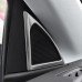Steel Interior Door Stereo Speaker Cover Trim 2pcs For Peugeot 3008 Access / Active / Allure / GT 2016-2019