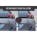 Free Shipping Plastic Rear Trunk Emblem Badge GT Logo 1pcs For Peugeot New 3008 Access / Active / Allure / GT 2016 2017 2018
