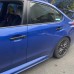 Free Shipping ABS Carbon Style Side Door Handles Cover Trim 4pcs For Subaru WRX STi 2015-2021