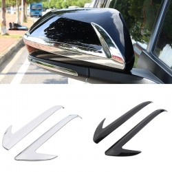Free shipping Low-Equipped! ABS Rearview Side Mirror Stripe Cover Trim 2pcs For Toyota C-HR CHR 2016-2021