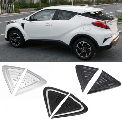 Free shipping Car Side Wing Fender Air Guide Vents Frame Trim For Toyota C-HR CHR 2016-2021