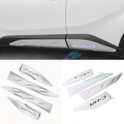 ABS Side Door Body Molding Cover Trim 4pcs For Toyota C-HR CHR 2016-2021