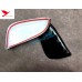 Free shipping 2pcs Carbon Fiber Style Rearview Side Mirror Cover Trim For Toyota 4Runner 2014-2023