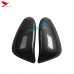 Free shipping 2pcs Carbon Fiber Style Rearview Side Mirror Cover Trim For Toyota 4Runner 2014-2023