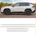 Free Shipping Left & Right Body Side Molding Door Bump Protector Edge Guards Fits Toyota RAV4 2019-2023