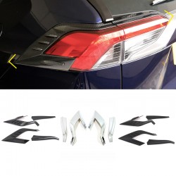 Free Shipping ABS Rear Head Light Lamp Cover Trim For Toyota RAV4 2019 2020 2021