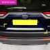 ABS Rear Door Trunk Lid Decoration Trim Cover For Toyota RAV4 2019 2020 2021 2022 2023