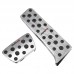 Free Shipping 2pcs Aluminum Fuel Gas Brake Footrest Pedal Replacement For Toyota RAV4 2019 2020 2021 2022 2023