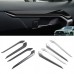 Free Shipping Carbon Style Inner Inside Door Decorative Covers For Toyota RAV4 2019 2020 2021 2022 2023