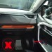 Free Shipping LHD Matte Door Armrest Lift Frame Cover Trim For Toyota RAV4 2019 2020 2021 2022 2023
