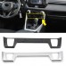 Free Shipping Low-Equipped Car Seat Heating Button Cover Trim 1pcs For Toyota RAV4 2019 2020 2021 2022 2023