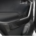 Free Shipping ABS Inner Door Handle Cover Armrest Moulding Trim For Toyota RAV4 2019 2020 2021