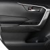 Free Shipping ABS Inner Door Handle Cover Armrest Moulding Trim For Toyota RAV4 2019 2020 2021 2022 2023