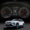 Free Shipping Smart Car TPMS Tyre Pressure Monitoring System Digital LCD Dash Board Display Auto Security Alarm for Toyota Rav4 2019 2020 2021(RAV4 LE Model [Not a hybrid version] Shows PSI, XLE / Limited / TRD / OTHER shows kpa)