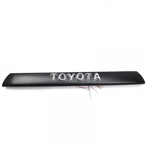 Not Including Grille!!!Free Shipping TOYOTA Emblem LED Lights Logo Nameplate For Toyota 4Runner 2014-2019 Only LED lettering