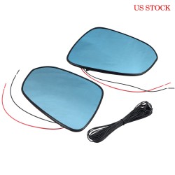 Free Shipping With LED Turn Signal Side Heated Mirror Glass with BSM, Replacement For Toyota TACOMA 2016-2021