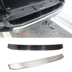 Stainless Outer Rear Sill Bumper Cover Plate 1pcs For 2014-2021 Toyota 4Runner TRD & SR5