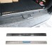 Stainless Inner Rear Sill Bumper Cover Plate 1pcs For 2014-2023 Toyota 4Runner 5 seats
