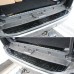 Free Shipping Stainless Inner + Outer Rear Sill Bumper Cover Plate 2pcs For 2014-2023 Toyota 4Runner TRD & SR5 5 seats