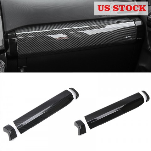 Free Shipping Co-Pilot Central Console Decorative Panel Cover Trim For TOYOTA 4Runner 2014-2023