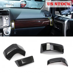Free Shipping Co-Pilot Central Console Side Decorative Panel Cover Trim For TOYOTA 4Runner 2014-2023