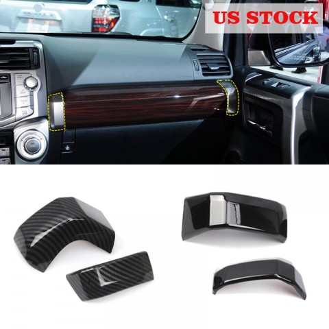 Free Shipping Co-Pilot Central Console Side Decorative Panel Cover Trim For TOYOTA 4Runner 2014-2021