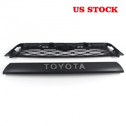 Not suitable for limited!!!Free Shipping 2Piece Front Bumper Grille Replacement For Toyota 4Runner 2020 2021 2022