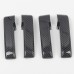 Free Shipping Carbon Style Door Handles Cup Strip Decor Trims 4PCS for Toyota Tundra Crewmax, Double Cab 2014-2021