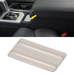 Free Shipping Interior Gear Console Front Decor Cover Trim Stainless Steel 1PC For Toyota Tundra 2014-2021