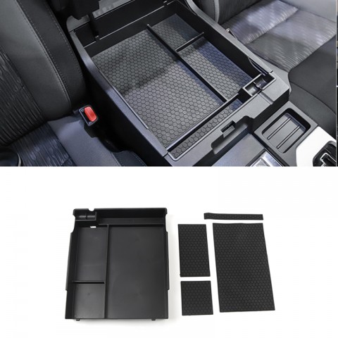 Free Shipping Armrest Center Console Storage Box For Toyota TUNDRA 2014-2021