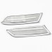 Free Shipping Front Bumper Chrome Headlight Honeycomb Style Cover Trims For Toyota Tacoma 2016-2019