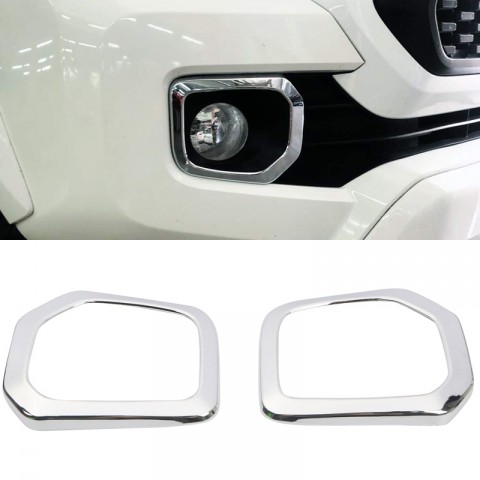 Free Shipping Front Bumper Fog Cover molding Trims For Toyota Tacoma 2016-2019 (NOT Fit TRD Sport version)