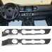 Not suitable for TRD PRO!!!Free Shipping Carbon Style A/C Control Switch Panel Cover Trims For Toyota Tacoma 2016-2022