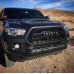 Not suitable with front camera!!!Matte Black Front Bumper Hood Grille Grill For 2016-2023 Toyota Tacoma TRD PRO Replacement